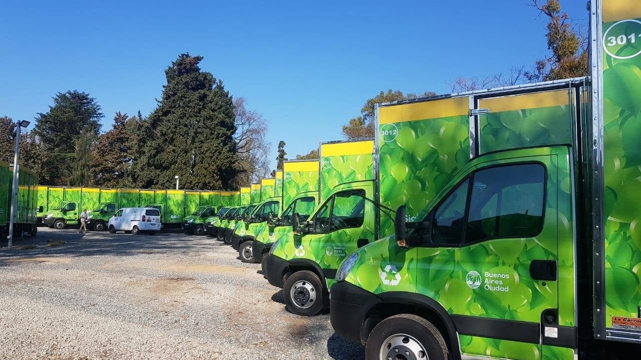 Flota de furgones fabricados por La Carrocera para Buenos Aires Ciudad